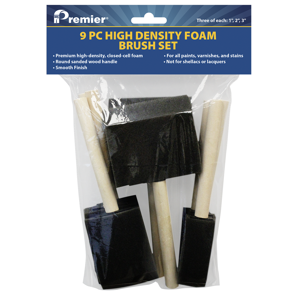 Premier High Density Foam Brushes - Murfreesboro, TN - Kelton's