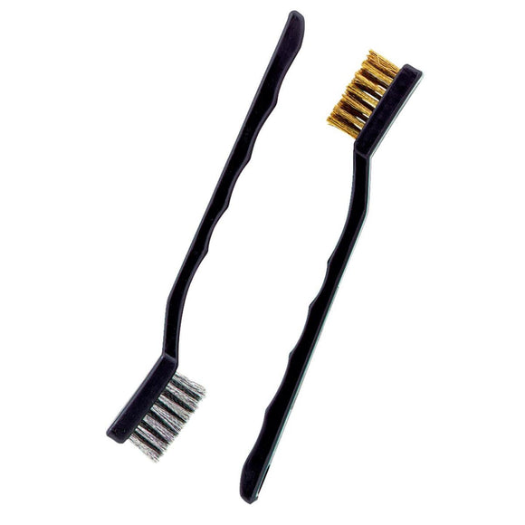 Do it Best Brass & Stainless Steel Bristle Utility Brushes (2-Pack)