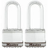 Magnum Keyed Laminated Padlocks, 2-In., 2.5-In. Long Shackle, 2-Pk.