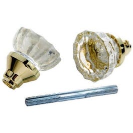 2-Pack Glass Cabinet Knobs