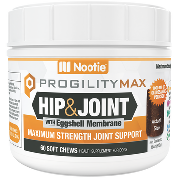 Nootie Progility Max Hip & Joint Soft Chew Supplement for Dogs (60 Soft Chews)