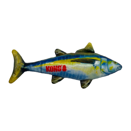 KONG Shieldz Wildz Fish Tuna Dog Toy (Medium)