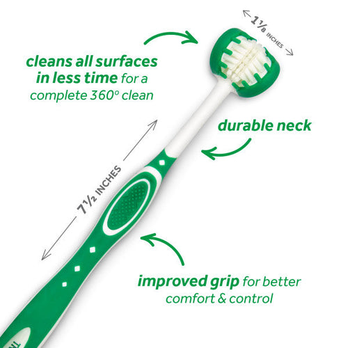 TropiClean Fresh Breath Triple Flex Toothbrush