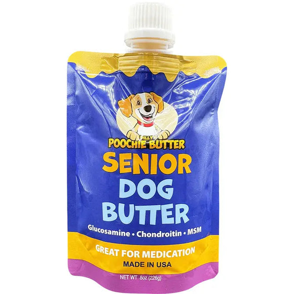 Poochie Butter Senior Butter Squeeze (8 oz - Squeeze)