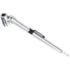 Custom Accessories 10-120 psi Chrome-Plated Offset Head Tire Gauge