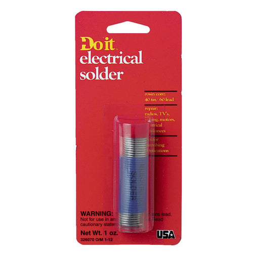 Do it 1 oz. Rosin 40% Tin, 60% Lead Solder