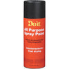 Do it 10 Oz. Flat All Purpose Spray Paint, Black