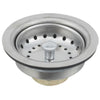 Do it 3-1/2 In. Stainless Steel Basket Chrome Housing Basket Strainer Assembly