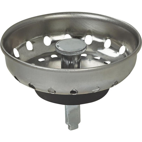Do it 3-1/2 In. Stainless Steel Basket Strainer Stopper