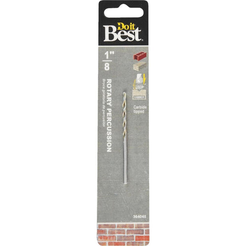 Do it Best 1/8 In. x 3 In. Rotary Percussion Masonry Drill Bit