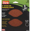 Do it Best 6 In. 60 Grit Stick-On Sanding Disc (3-Pack)