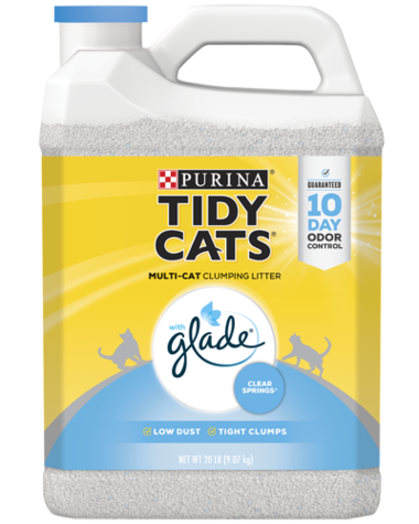 Purina Tidy Cats® With Glade® Clear Springs® Clumping Cat Litter
