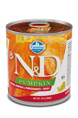 Farmina N&D Pumpkin Dog Lamb, Pumpkin & Blueberry Puppy Recipe Wet Food