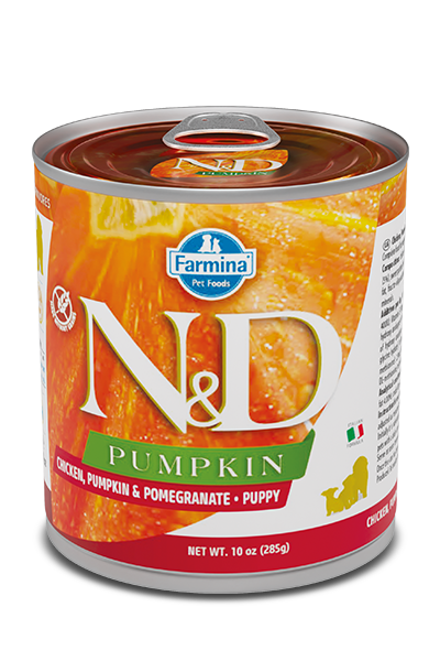 Farmina N&D Pumpkin Dog Lamb, Pumpkin & Blueberry Puppy Recipe Wet Food