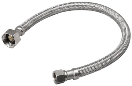 CONNECTOR FAUCET 9 IN 3/8COMPX1/2FIP SS