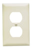 Pass & Seymour Duplex Receptacle Openings, One Gang, Light Almond