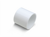 Genova Products White Slip x Slip Schedule 40 Pipe Couplings