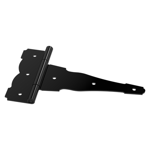 National Hardware Decorative T Hinge 10, Black