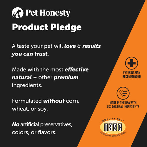 Pet Honesty Hip + Joint Health Max Strength Bacon Flavor for Dogs