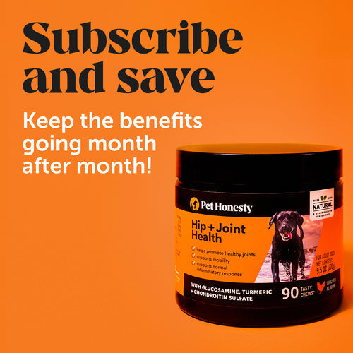 Pet Honesty Hip + Joint Health Supplement Chicken Flavor for Dogs
