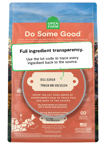 Open Farm Tide & Terrain Grain-Free Rawmix for Dogs