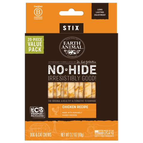 Earth Animal Chicken No-Hide® STIX