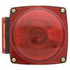 Right-Side Square Stop/Turn/Tail Light, Without License Light, Red, 4.5-In.