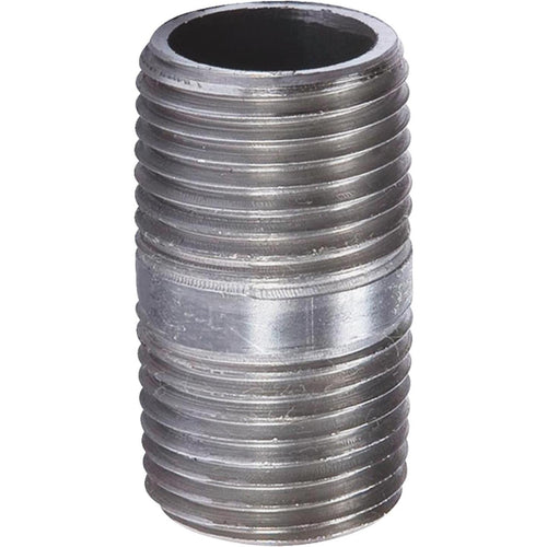 Southland 2 In. x Close Schedule 40 Welded Steel Black Iron Nipple