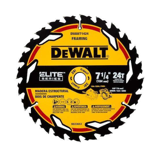 Dewalt Elite Series™ 24T Circular Saw Blade