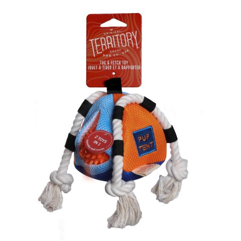 Territory Pup Tent 2-in-1 Dog Toy
