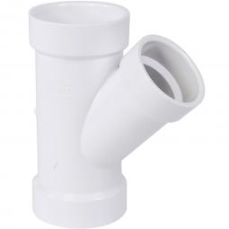 Genova Products PVC DWV Fittings Reducing Wye
