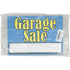 Hillman Blue and Yellow Garage Sale Sign