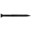 Hillman Group Project Center Square Drive Black Phosphate Trim Screws