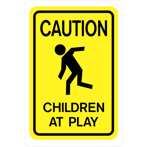 Hillman Group Hillman Caution Children at Play Sign