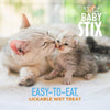Tiki Cat® Baby™ Stix™ Wet Treats With Chicken In Creamy Gravy for Cats