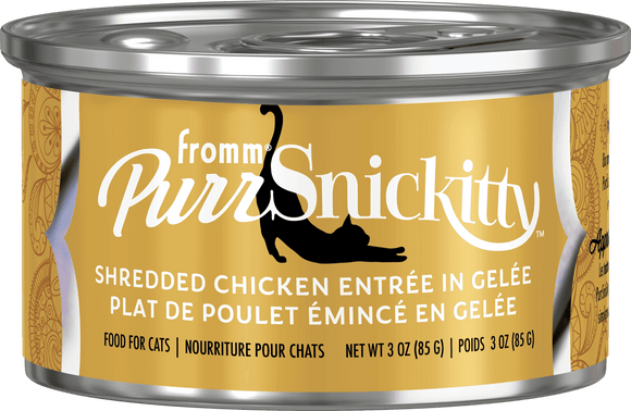 Fromm PurrSnickitty Shredded Chicken Entrée in Gelée Wet Cat Food