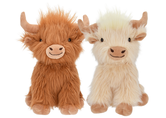 Multipet Highland Cow Dog Toy