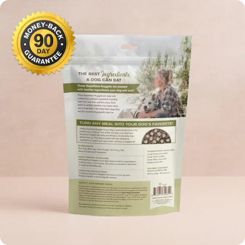 Badlands Ranch Superfood Nuggets Beef Tripe & Kale Formula Freeze-Dried Raw Dog Food Topper