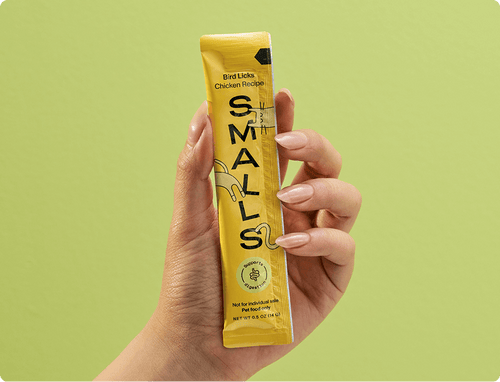 Smalls Bird Licks Digestion Lickable Cat Treats