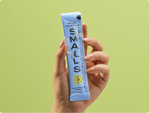 Smalls Fish Licks Digestion Lickable Cat Treats