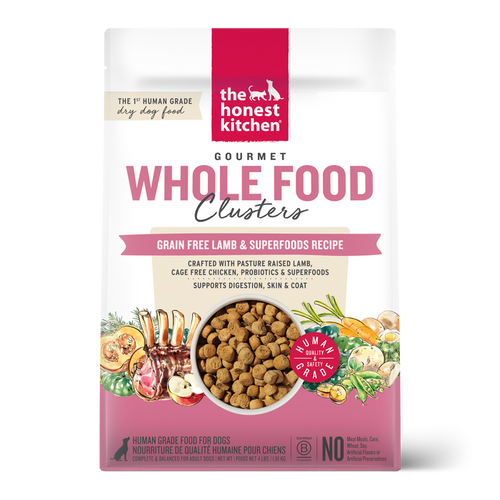 The Honest Kitchen Grain Free Lamb Clusters Dry Dog Food