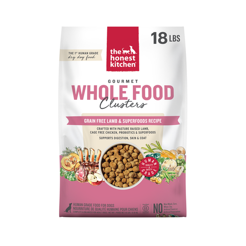 The Honest Kitchen Grain Free Lamb Clusters Dry Dog Food