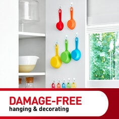 Command™ Clear Small Wire Hooks