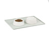 Messy Mutts Silicone Non-Slip Dog Bowl Mat with Raised Edge to Contain the Spills