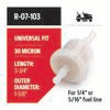 Oregon Fuel Filter for Riding Mowers, Fits John Deere, Kawasaki, Kohler, and others (R-07-103)
