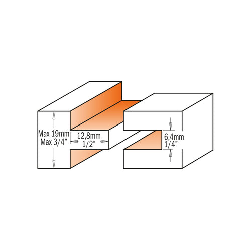 CMT 8/900.626 Tongue & groove set