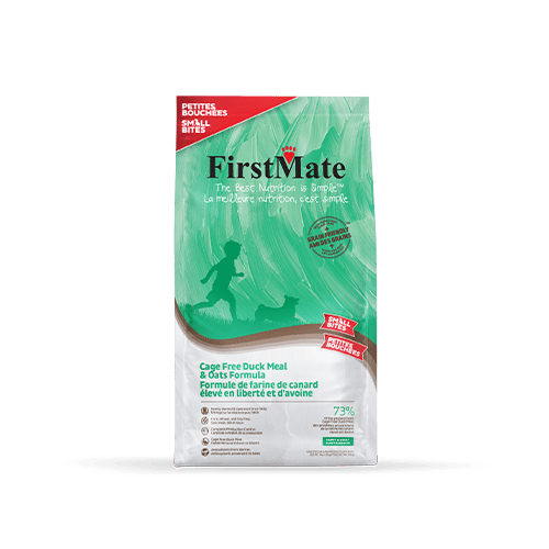 FirstMate Cage Free Duck & Oats Formula Small Bites Dog Food