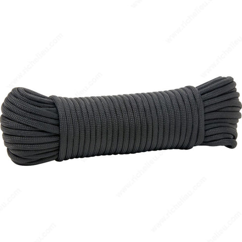 Richelieu Hardware Paracord 550 Diamond Braid Nylon Rope