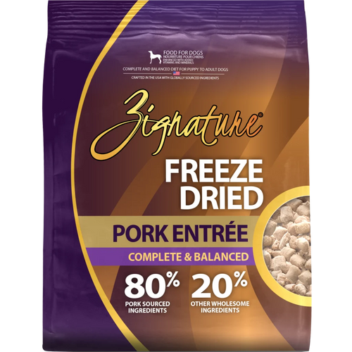 Zignature Original Freeze Dried Pork Entrée