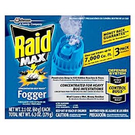 Max Deep Reach Insect Fogger, Concentrated, 2.1-oz., 3-Pk.